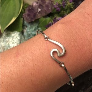 Wave Bracelet Sterling Silver Jewelry